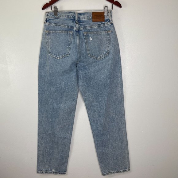 Abercrombie & Fitch 90s Loose Fit High Waist Mom Jeans Size 29 - Picture 11 of 11